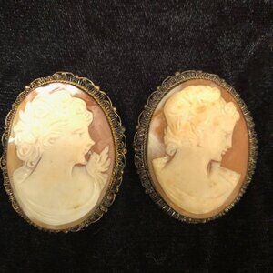 CAMEO PINS VINTAGE